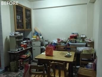 因某些因素暫時與先生一起搬回娘家,與爸媽、未出嫁的