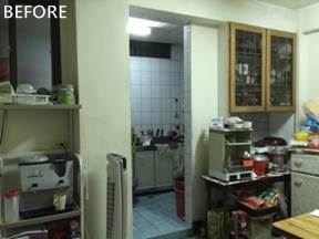 因某些因素暫時與先生一起搬回娘家,與爸媽、未出嫁的