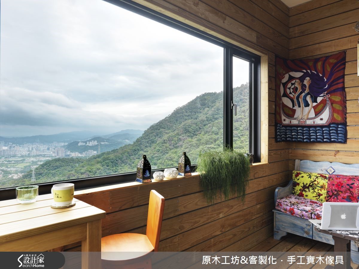 鮮豔大膽的用色和材質混搭,從進入空間後便攫取目光焦