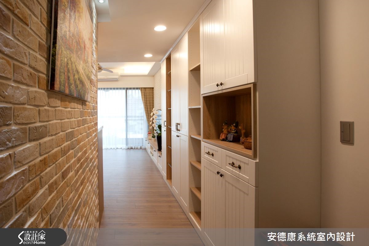 採光良好、格局方正的 40 坪居家,設計師以有限預算營
