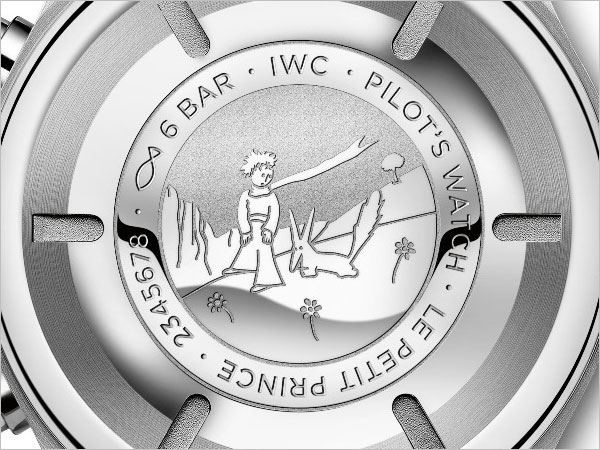IWC 飛行員計時碼錶小王子特別版,2015年。 IWC 飛行員計時碼錶小王子特別版,2015年。