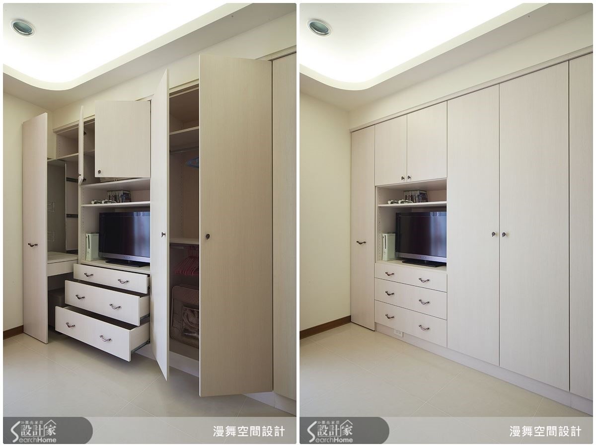 林育如表示,系統櫃體的搭配也應該依照空間形態量身規劃,搭配不同的門板開設方向,打造最順手又好整理的居家空間,自然就能趕跑過敏的灰塵囉! 林育如表示,系統櫃體的搭配也應該依照空間形態量身規劃,搭配不同的門板開設方向,打造最順手又好整理的居家空間,自然就能趕跑過敏的灰塵囉!