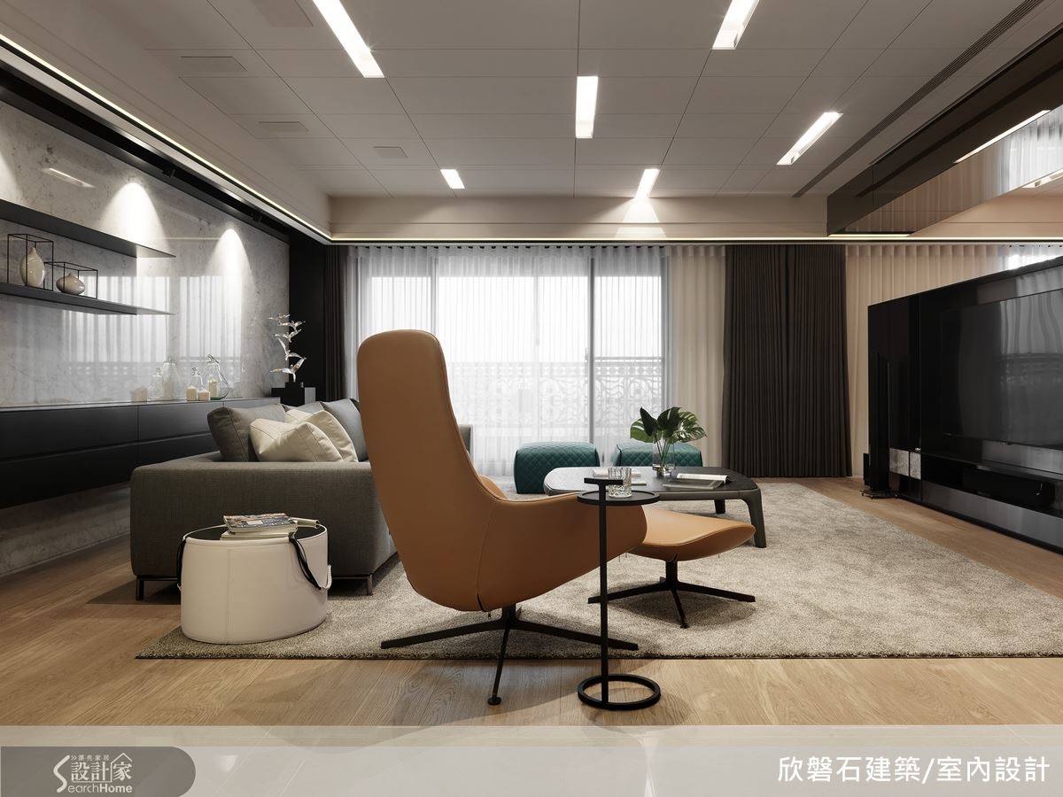 欣磐石設計團隊善於打造精緻豪宅,讓業主越住越開心,