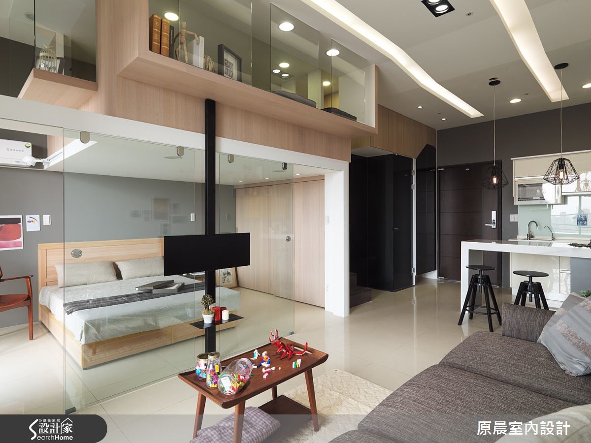 屋主長年住在美國,回到台灣希望能有一個家,同時期望