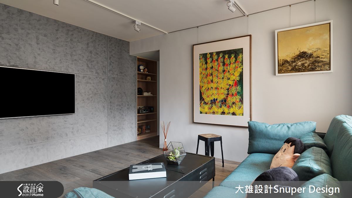 單身屋主二度與設計師合作,將 18 坪老屋轉化為藝文氣