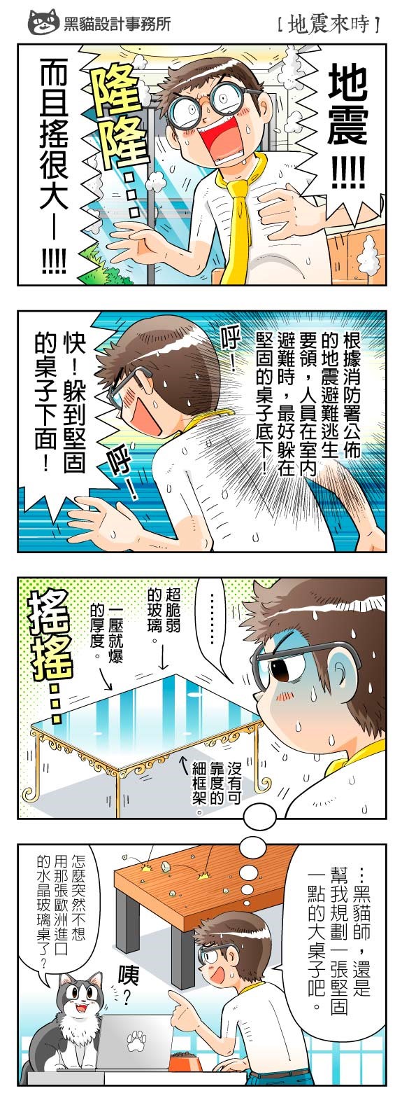 近日地震頻傳,居家安全議題格外重要,為了避免地震傷