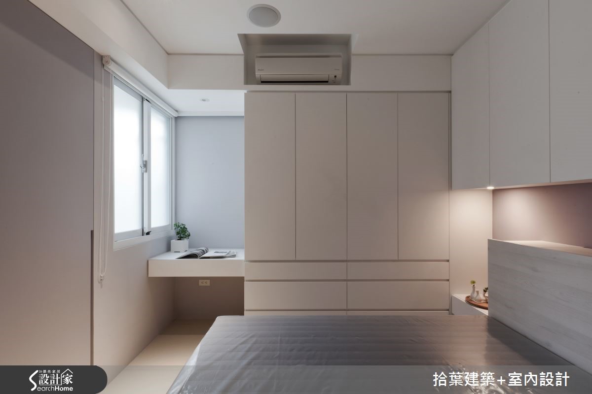 25 坪現代風老屋,有著 40 多年高齡,設計師改善壁癌