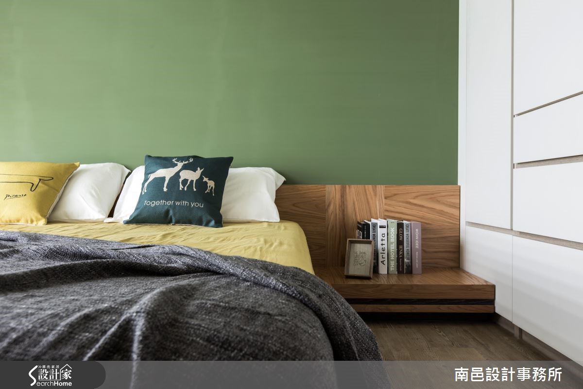 20 坪單層居宅,以 Loft 風定義,並加入豐富色彩、軟
