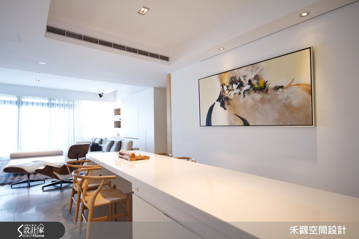 52 坪居宅為預售屋,在客變階段時,屋主即找來禾觀設