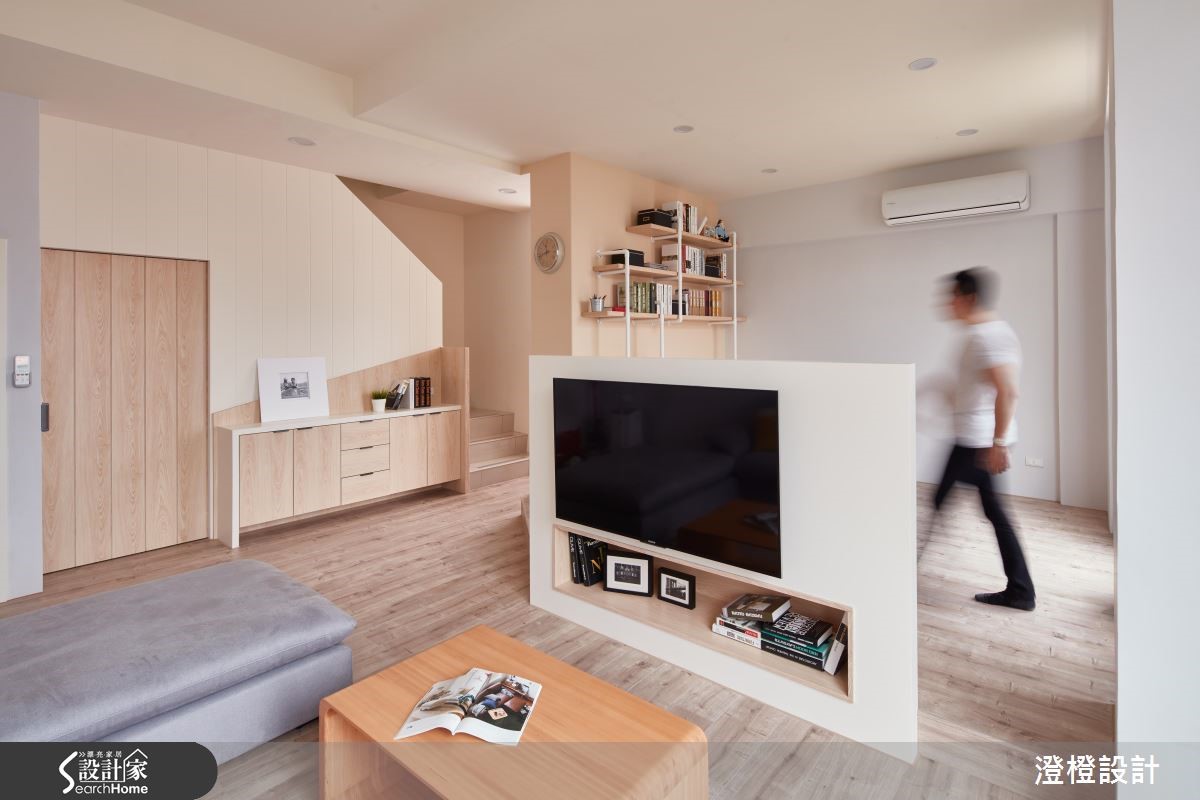 四層樓的老屋別墅,設計師透過窗景導入美好山景與守護