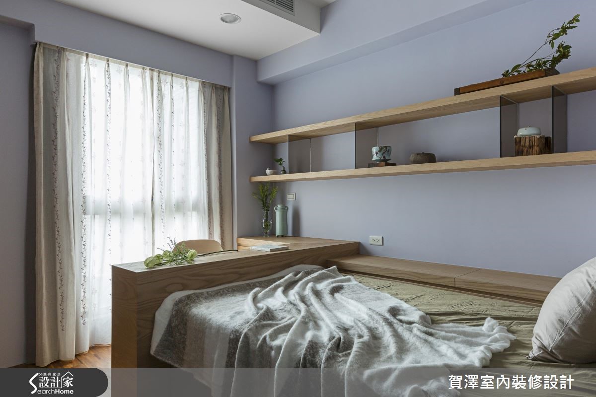 前身為中古屋的 35 坪居家,在經由設計師改造後,於空