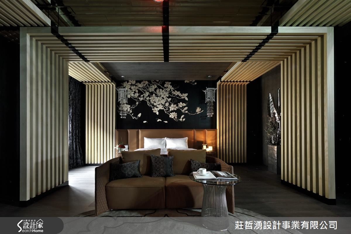 坐落於低密度開發街道的「水舞行館」度假旅店,依據市