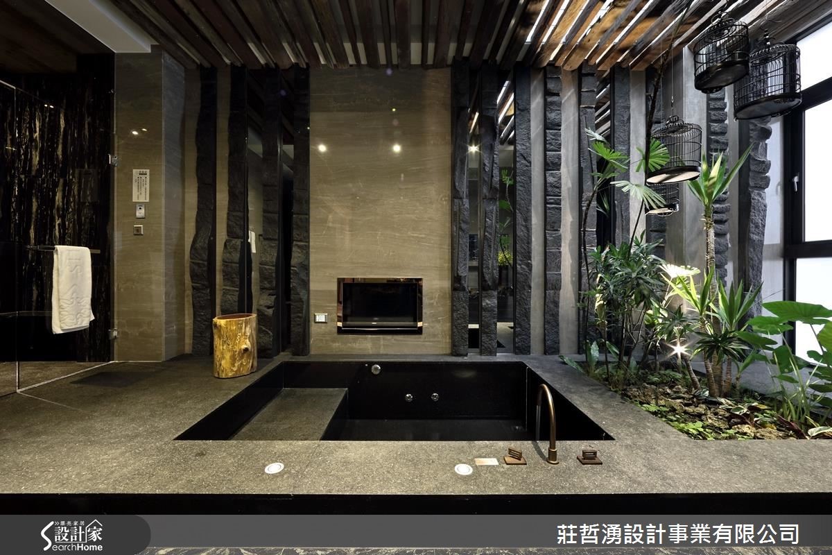 坐落於低密度開發街道的「水舞行館」度假旅店,依據市