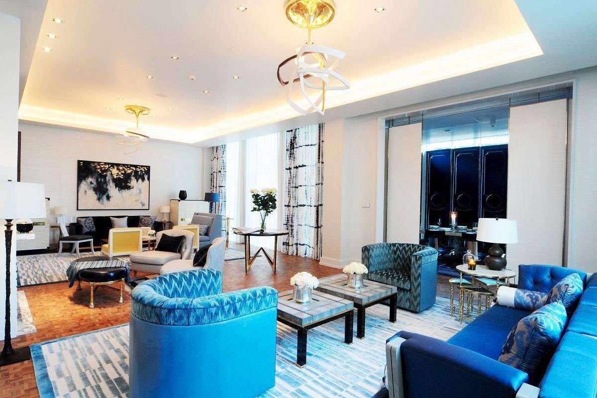 The Ritz-Carlton酒店公寓設計。 The Ritz-Carlton酒店公寓設計。
