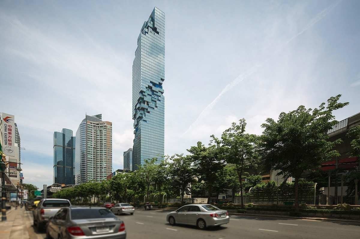 Mahanakhon是國際知名的德國籍建築師Ole Scheeren在泰國曼谷的又一力作。 Mahanakhon是國際知名的德國籍建築師Ole Scheeren在泰國曼谷的又一力作。