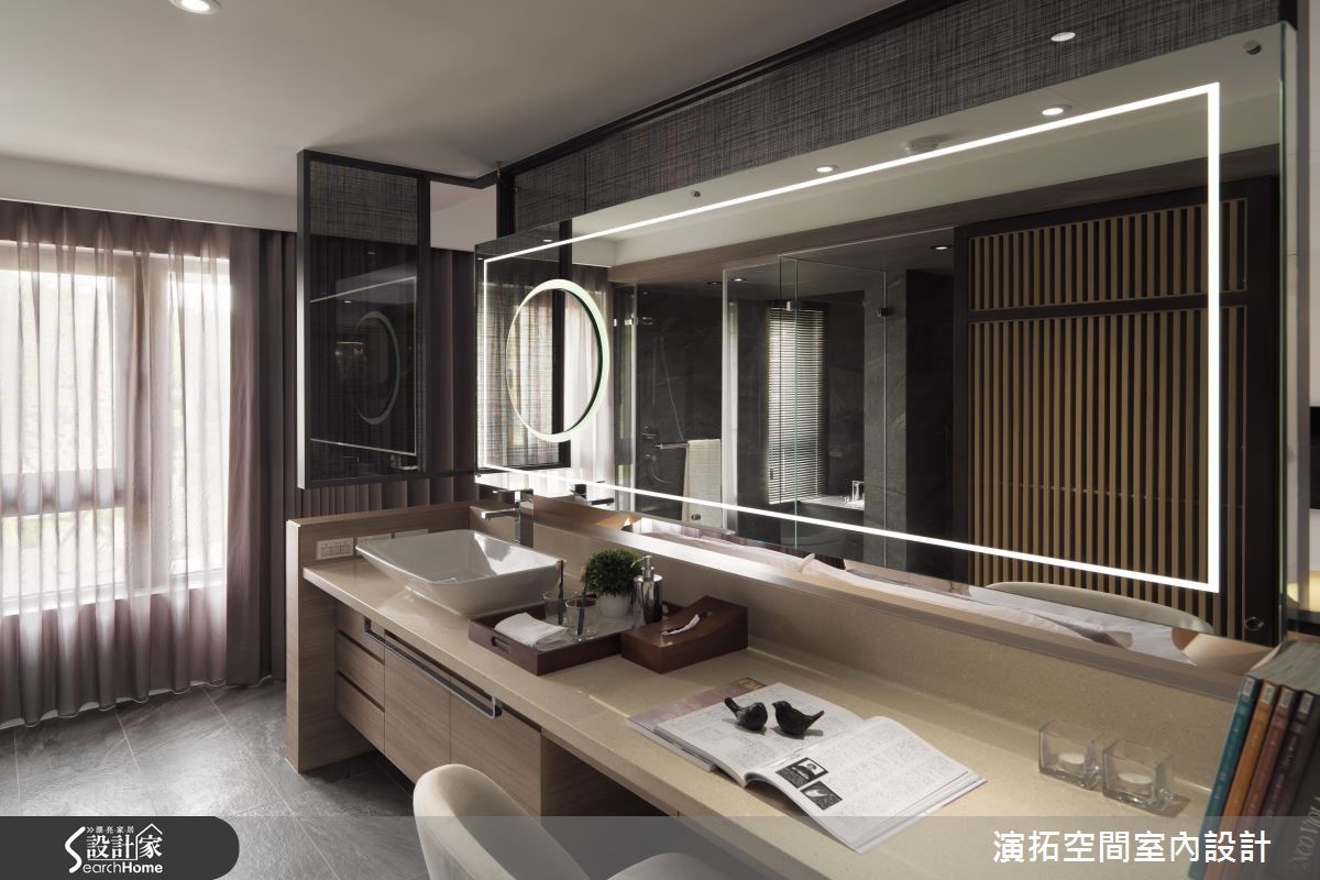 為了減少縮短裝修的施工期,此間42坪的新成屋於預售屋