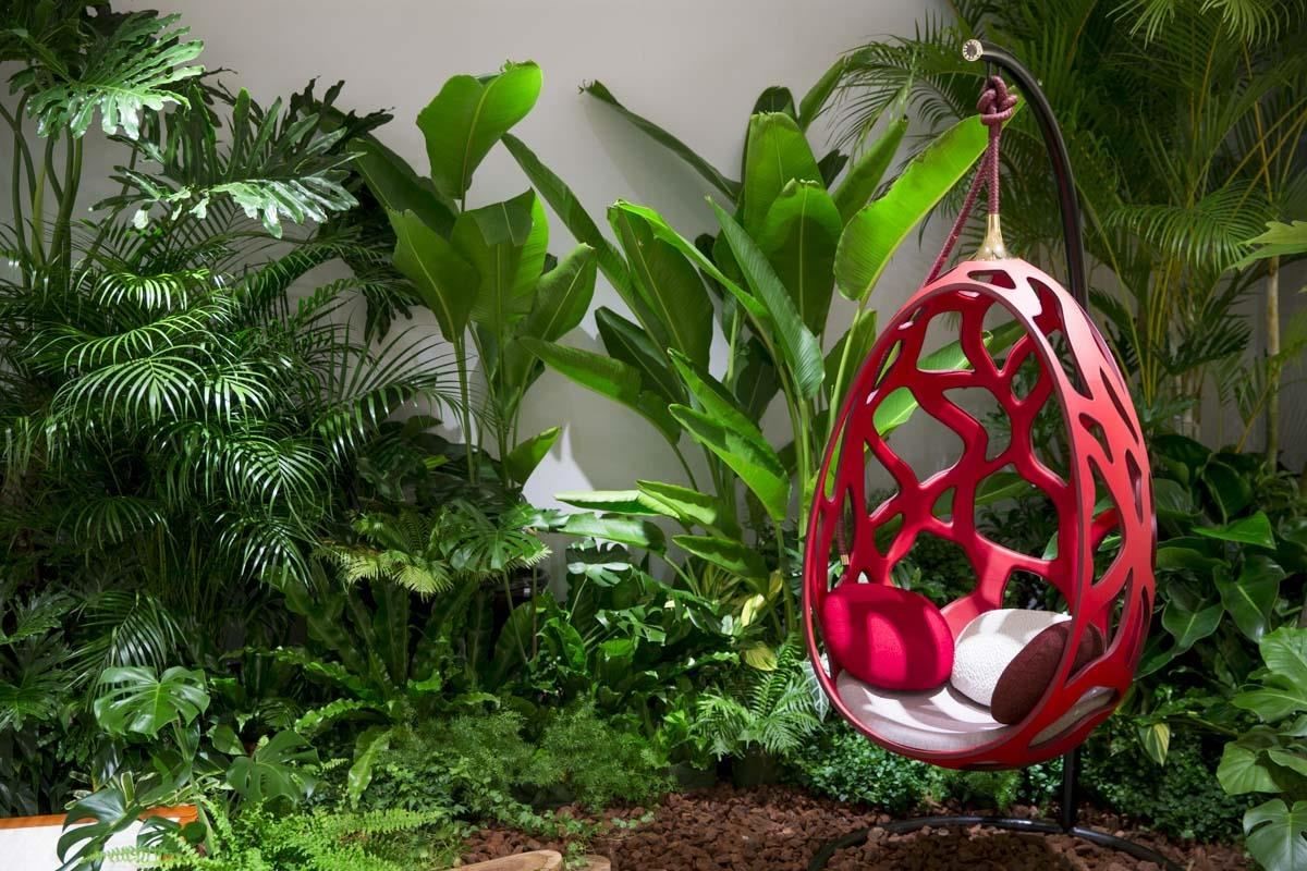 Brothers Campana 吊椅 Cocoon。 Brothers Campana 吊椅 Cocoon。