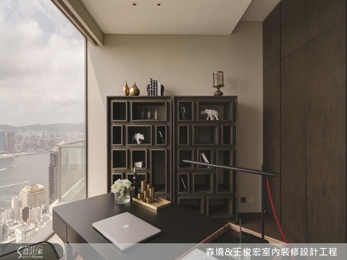 由於本身屋外景致絕佳,讓王俊宏設計師以化繁為簡的角