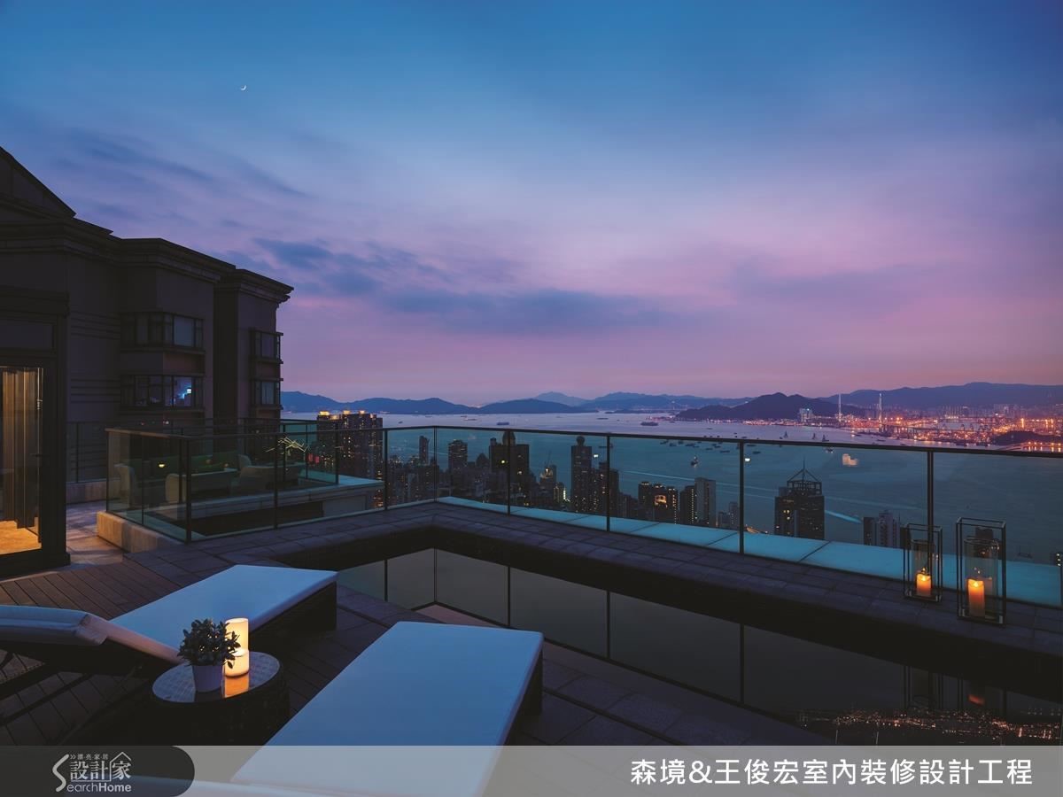由於本身屋外景致絕佳,讓王俊宏設計師以化繁為簡的角