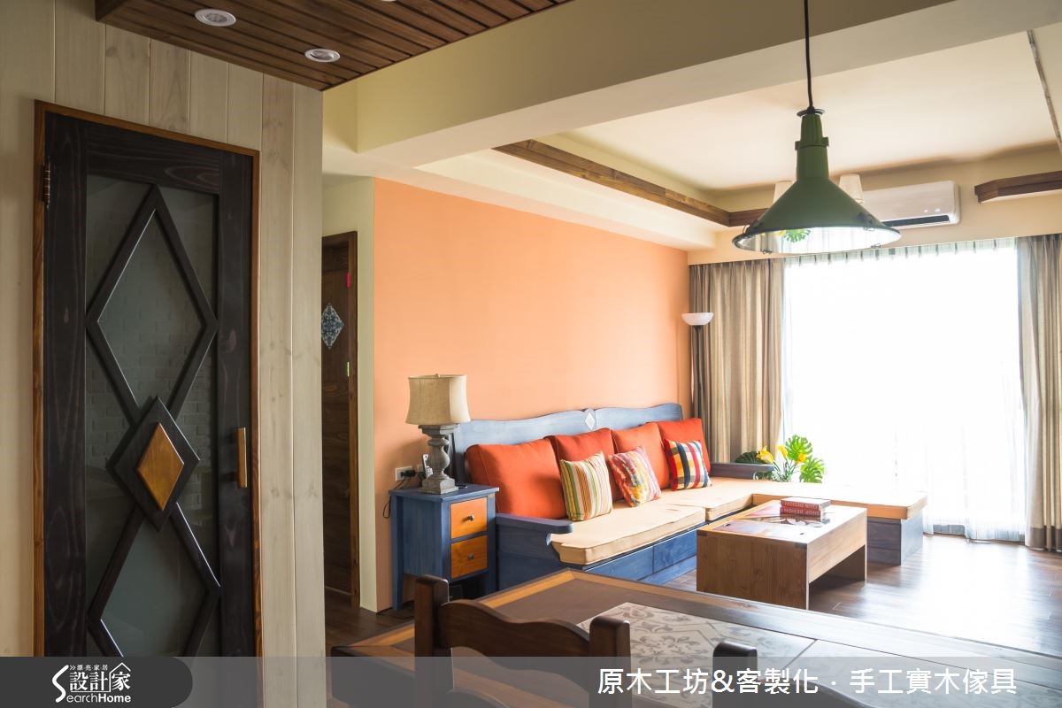 26 坪的單層住宅,屋主夫妻與年邁的母親同住,並且家