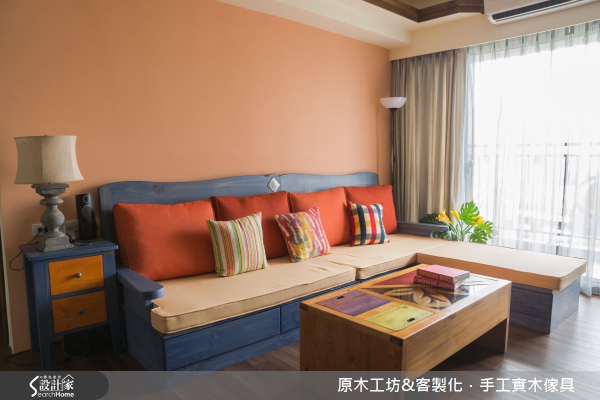 26 坪的單層住宅,屋主夫妻與年邁的母親同住,並且家