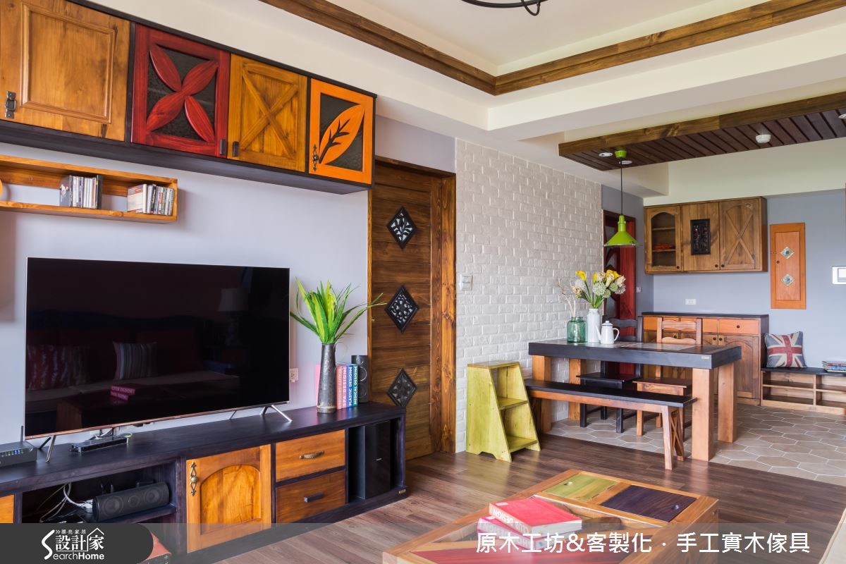 26 坪的單層住宅,屋主夫妻與年邁的母親同住,並且家