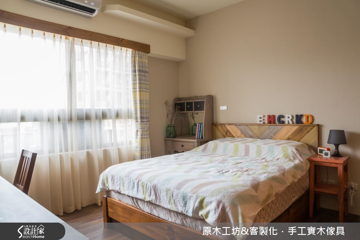 26 坪的單層住宅,屋主夫妻與年邁的母親同住,並且家