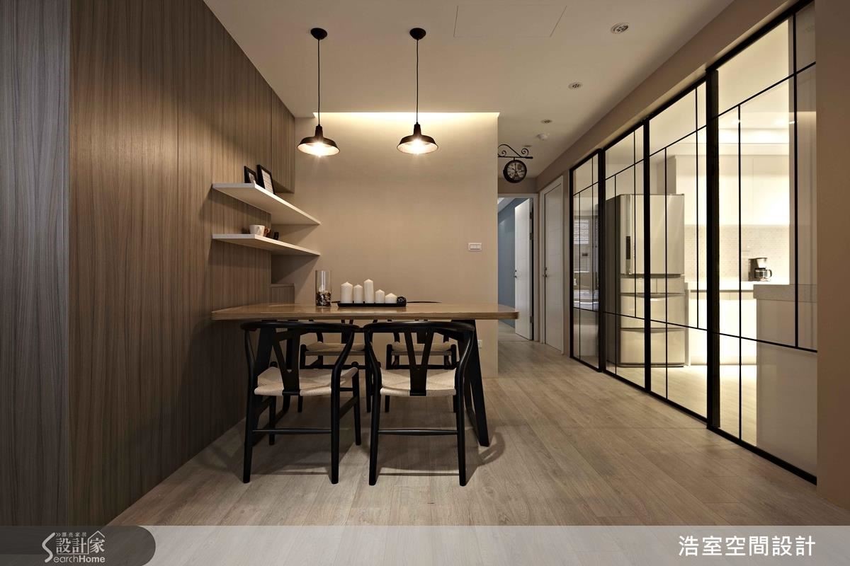 雖然開放式格局可以擴大視覺空間,但不見得有適合的生