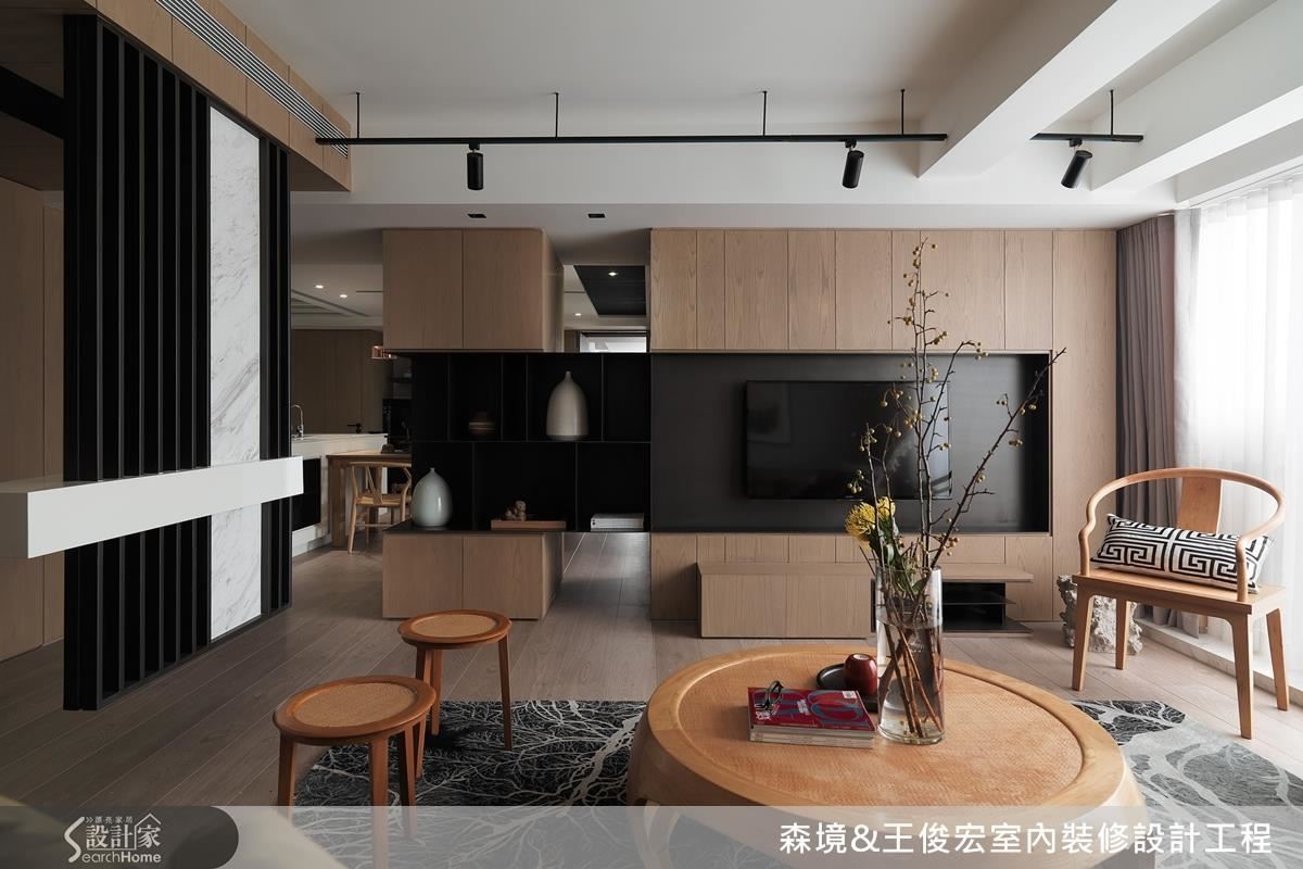 運用先天優勢,化解格局缺陷,以微建築概念安排格局,