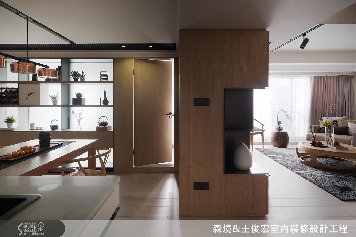 運用先天優勢,化解格局缺陷,以微建築概念安排格局,