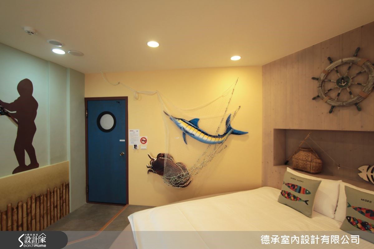 設計師為民宿主人延伸出不同的主題住宿空間,把侏儸紀