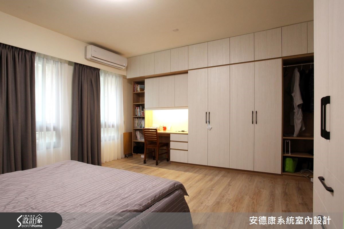 原本一家4口入住在3房2廳的大樓公寓裡,小孩紛紛長大