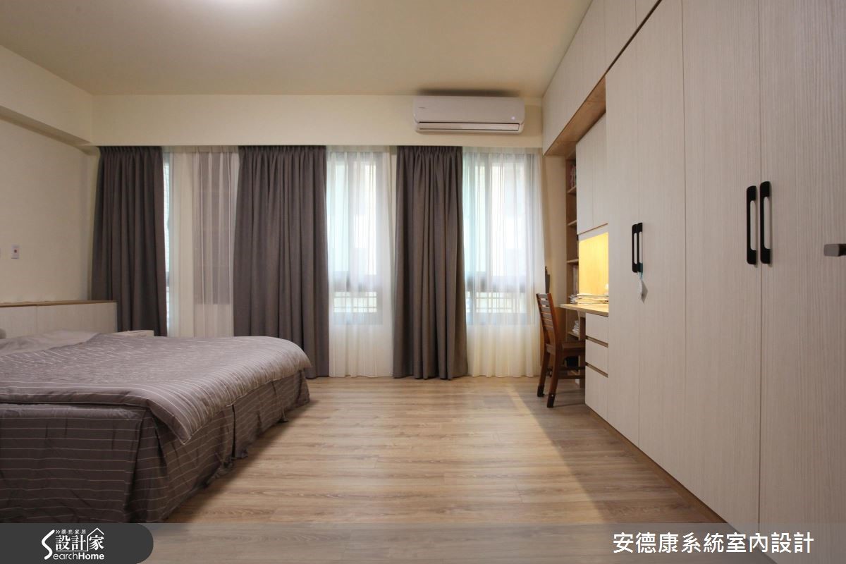 原本一家4口入住在3房2廳的大樓公寓裡,小孩紛紛長大