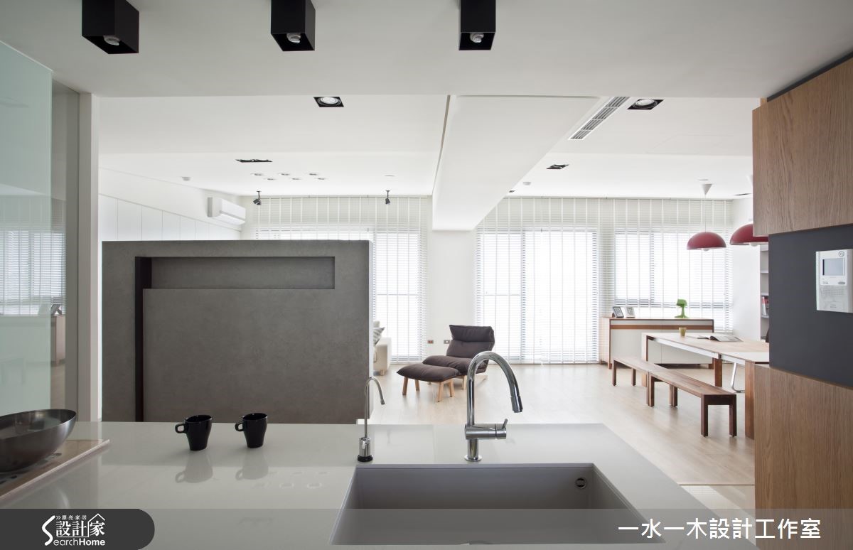 寬敞、明亮清透的 38 坪單層住宅,屋主夫妻特別鍾愛極