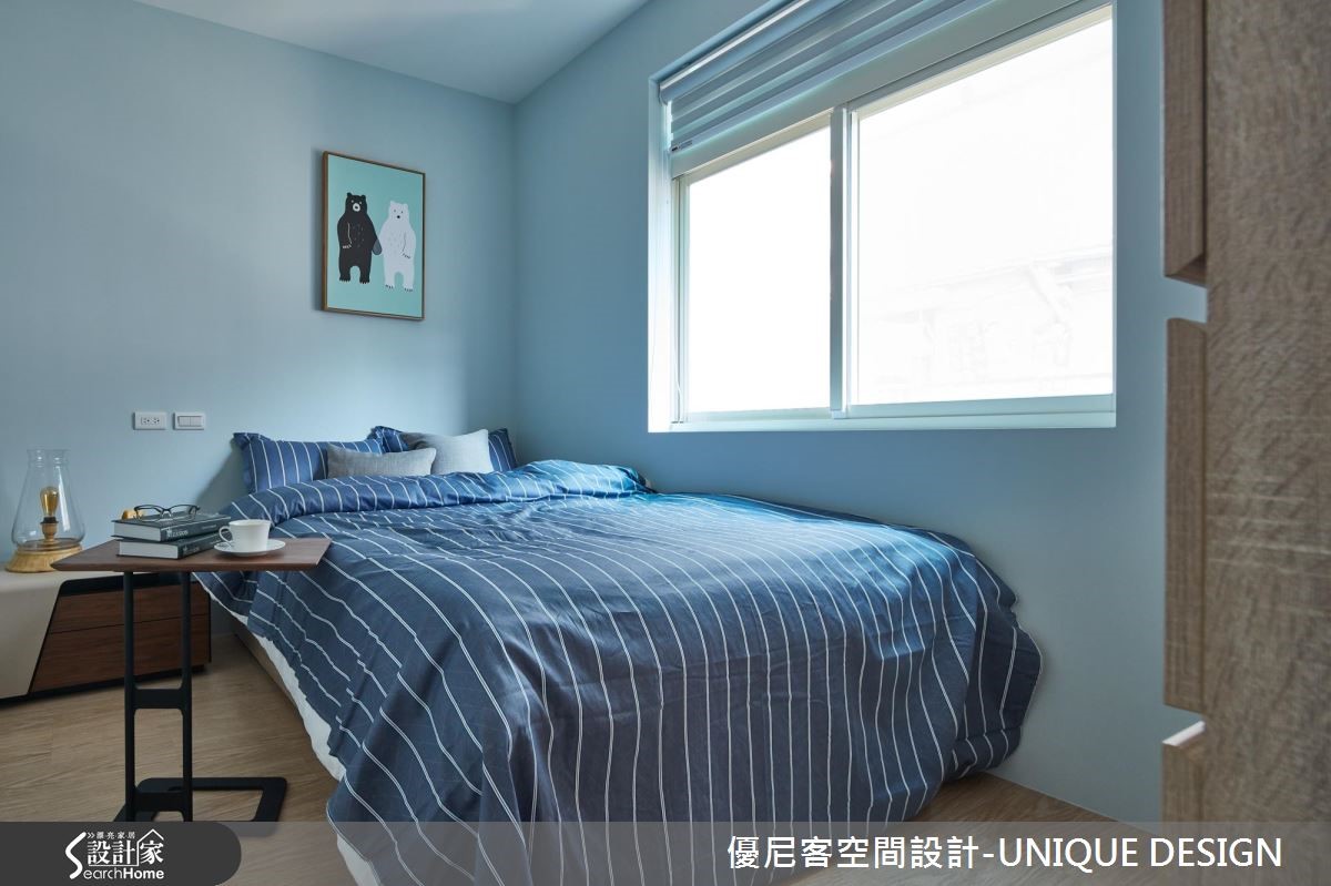 僅有 20 坪的居宅,設計師以北歐風為主調,採用獨特的