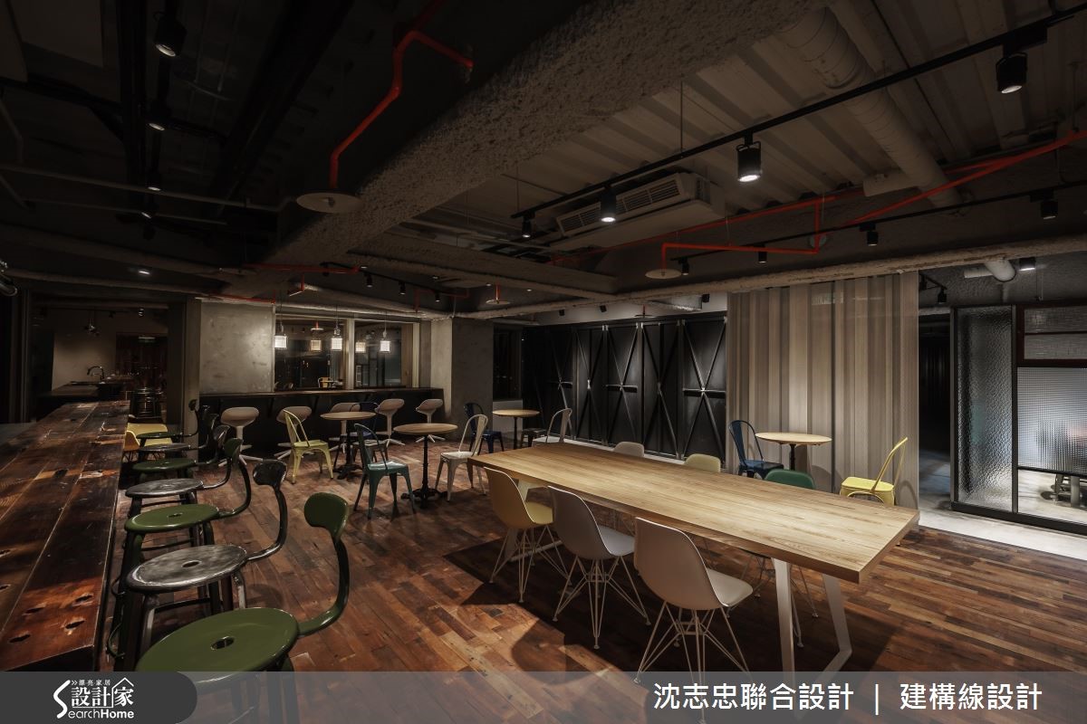 獲獎無數的沈志忠設計師,在 150 坪商業空間裡,以 Lo