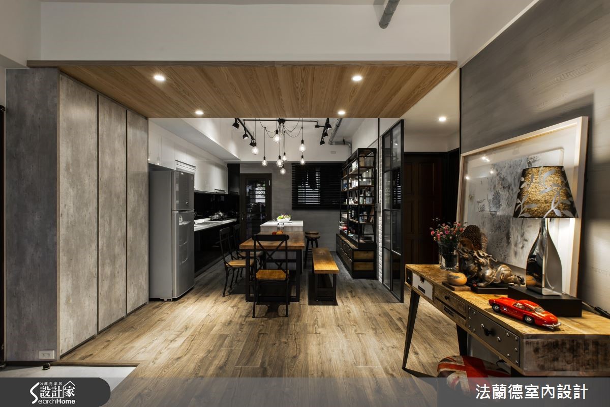 22 坪的居住空間,設計師在拆解一間房後,還原更開闊