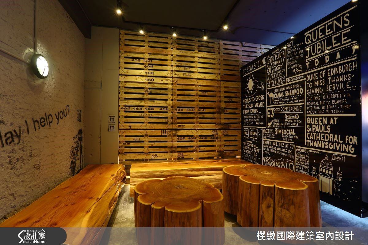 設計團隊為百坪獨立建築同時設計外觀與內裝,以工廠與