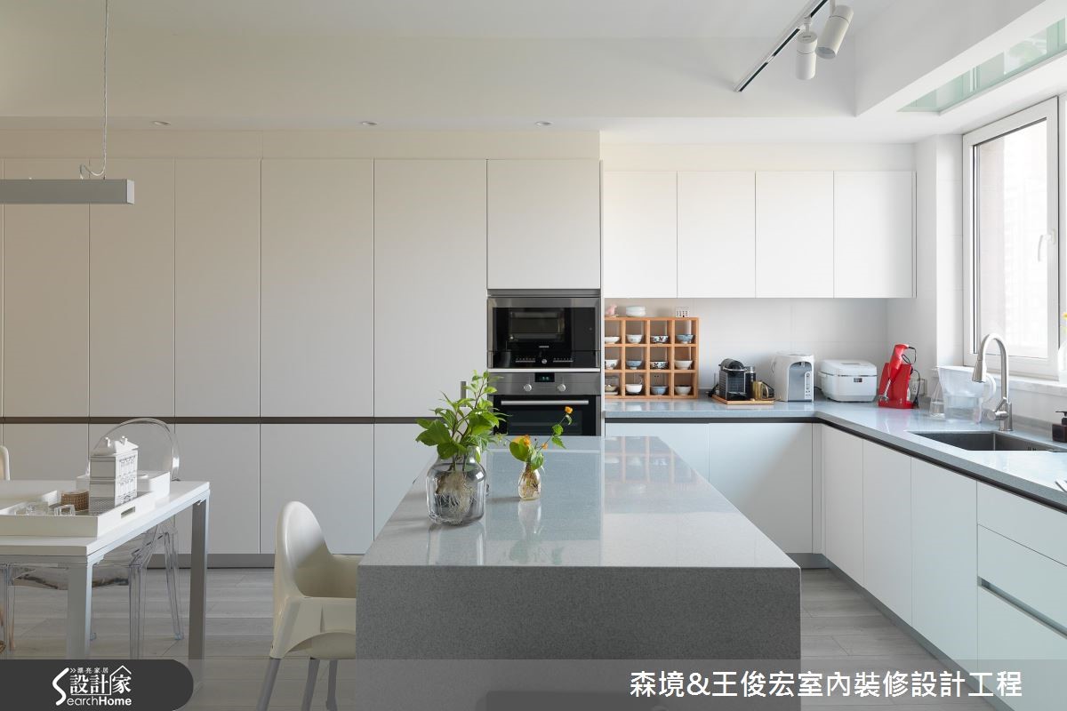 72 坪的高樓住宅,隨時都能感受到充滿明亮、清新氣息