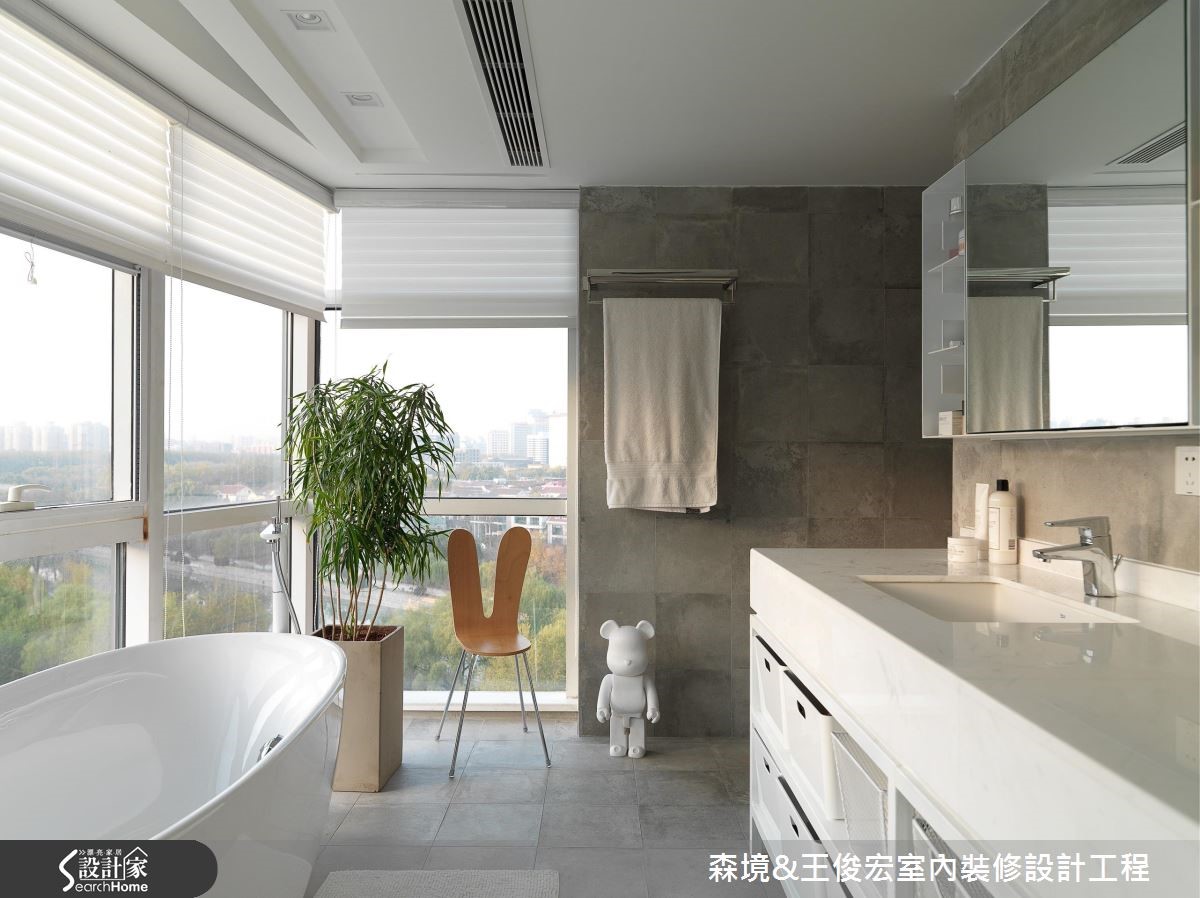 72 坪的高樓住宅,隨時都能感受到充滿明亮、清新氣息