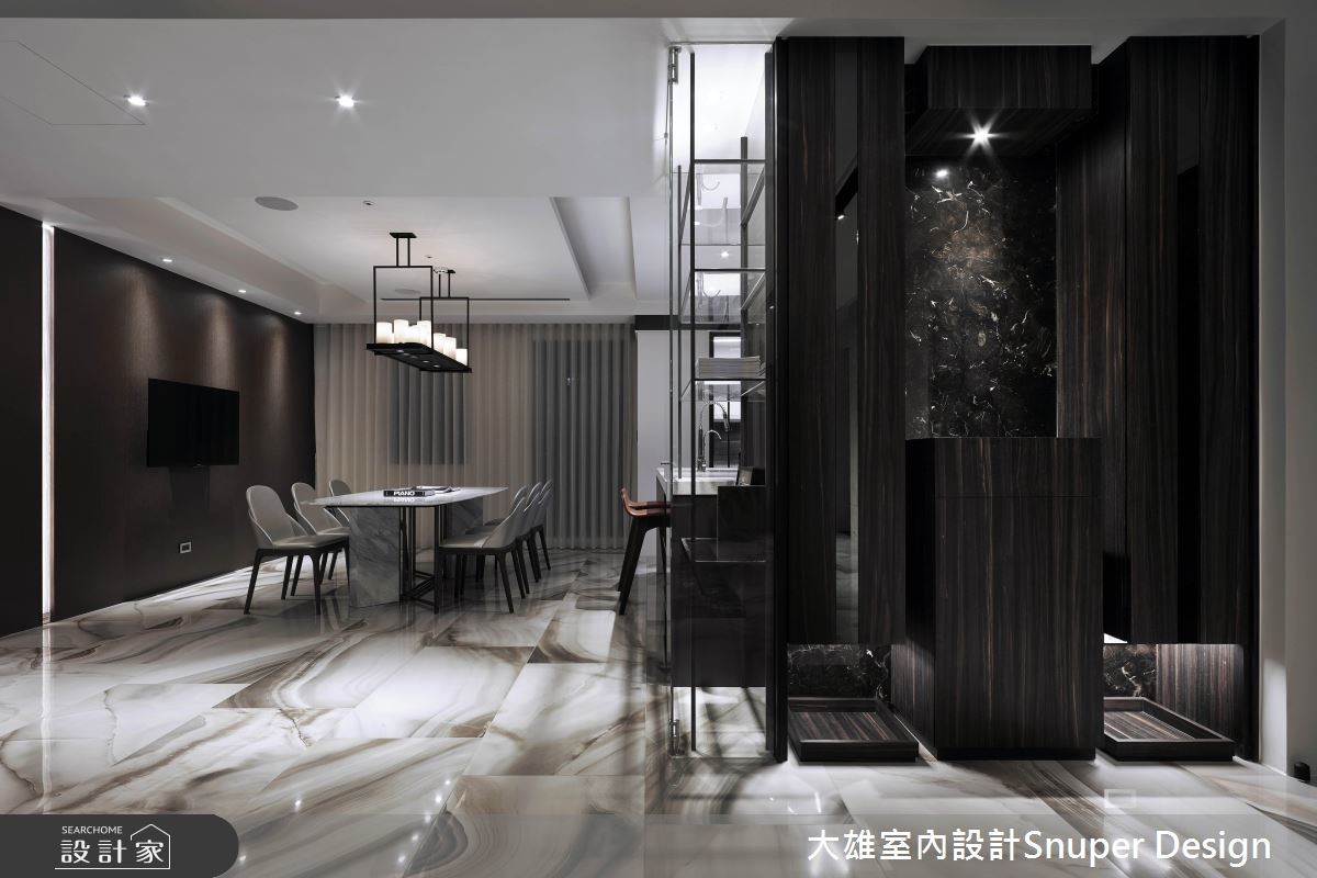 豪華、摩登並具的 90 坪現代風寓所,設計靈感援引自屋
