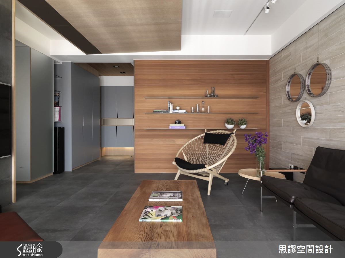 30 坪居宅,坐擁絕佳的景觀方位,在室內規劃上,設計
