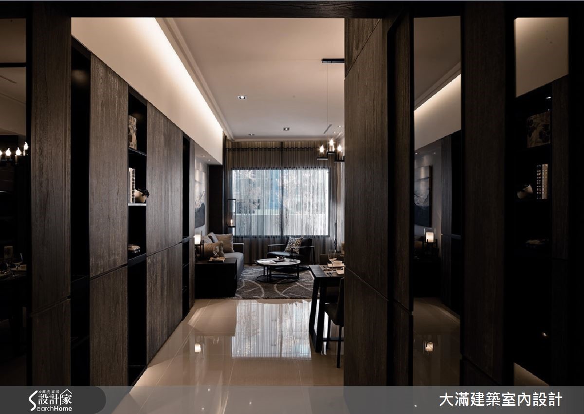 設計團隊將富有魅力的中國傳統水墨結合室內設計,打造
