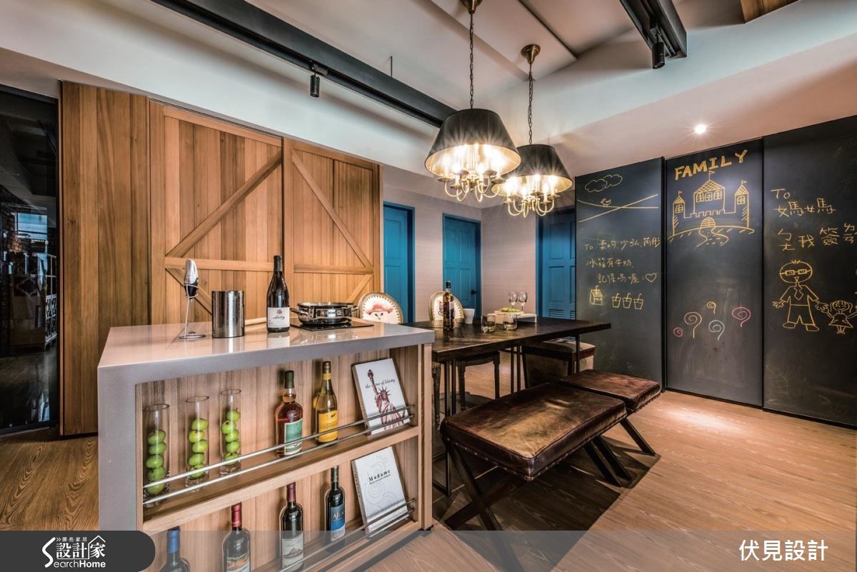 充滿貴族氣息的華麗歐風,遇上復古 Loft 風,會擦出怎