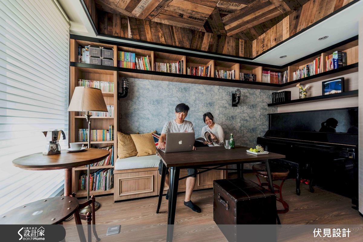 充滿貴族氣息的華麗歐風,遇上復古 Loft 風,會擦出怎