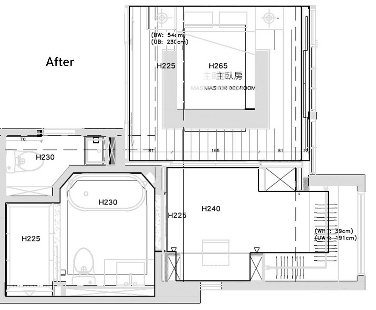 After 平面圖提供_L′atelier Fantasia 繽紛設計。 After 平面圖提供_L′atelier Fantasia 繽紛設計。