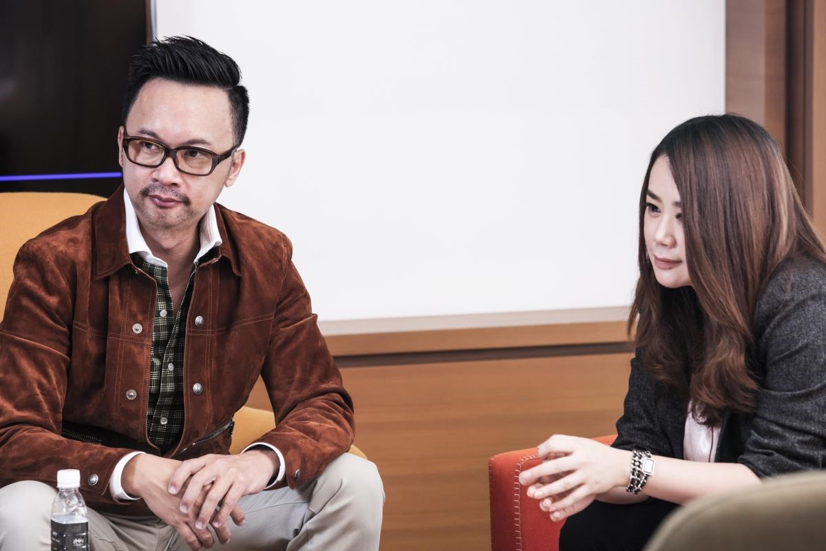 AB concept奧必概念創始人伍仲匡與L AB concept奧必概念創始人伍仲匡與L