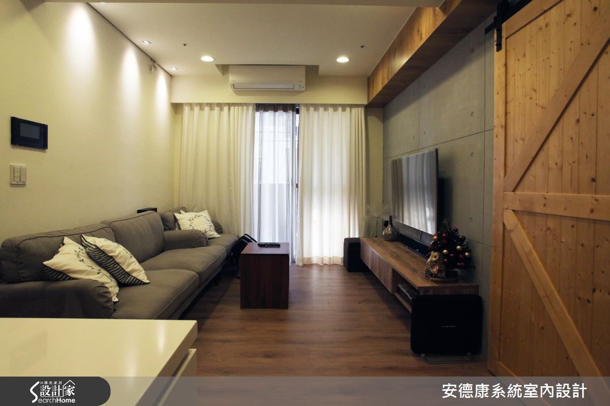 18 坪居宅,設計師憑著百萬以下預算,在有限場域內注