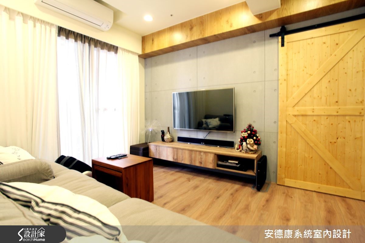 18 坪居宅,設計師憑著百萬以下預算,在有限場域內注