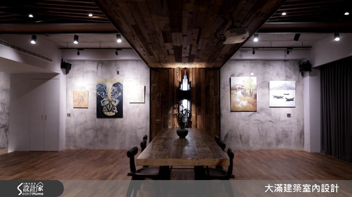 滿林昌設計師,在訪談的過程中,給人像是大海般的感覺